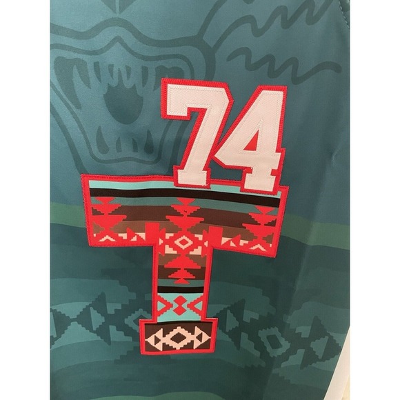 NWT TISA Headgear Classics Basketball Jersey Size XL Embroidered Tribal - Picture 2 of 10